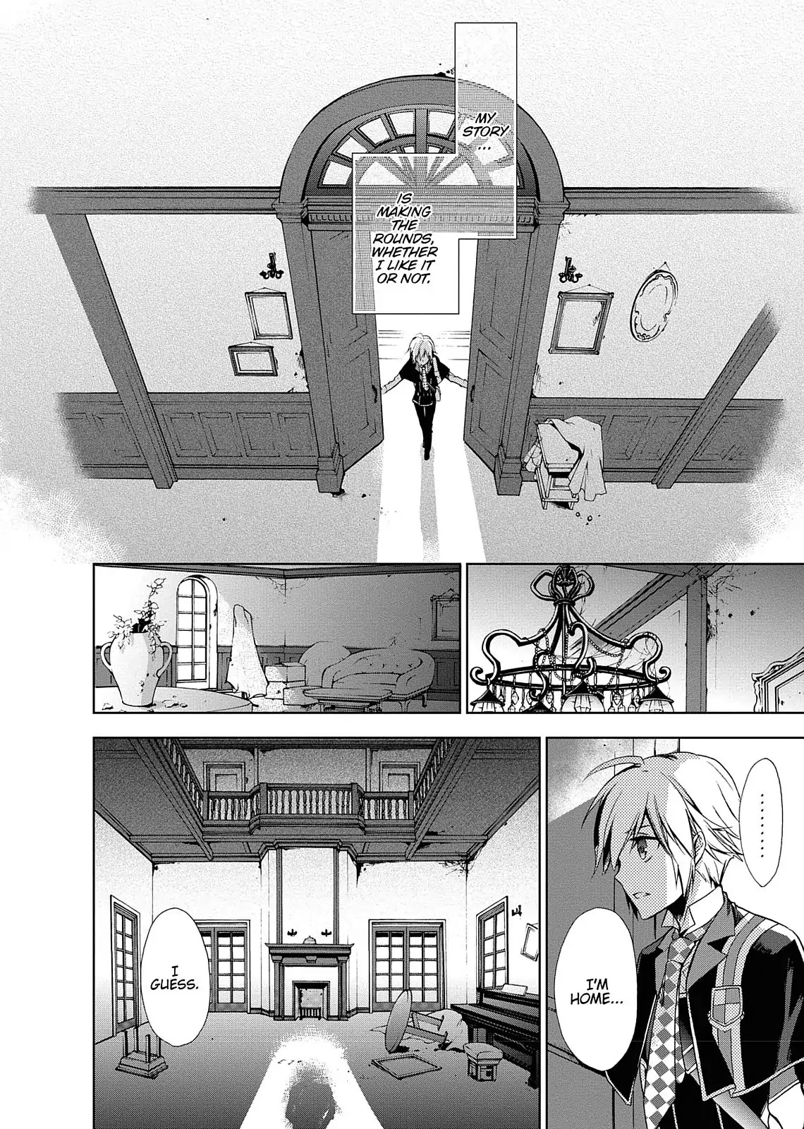 Dokusai Grimoire Chapter 1 page 12 - Chapter 1: Vol.1 Marchen 1: Grimm of the Haunted House