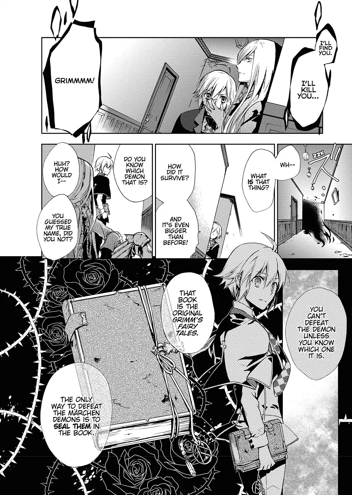 Dokusai Grimoire Chapter 1 page 25 - Chapter 1: Vol.1 Marchen 1: Grimm of the Haunted House
