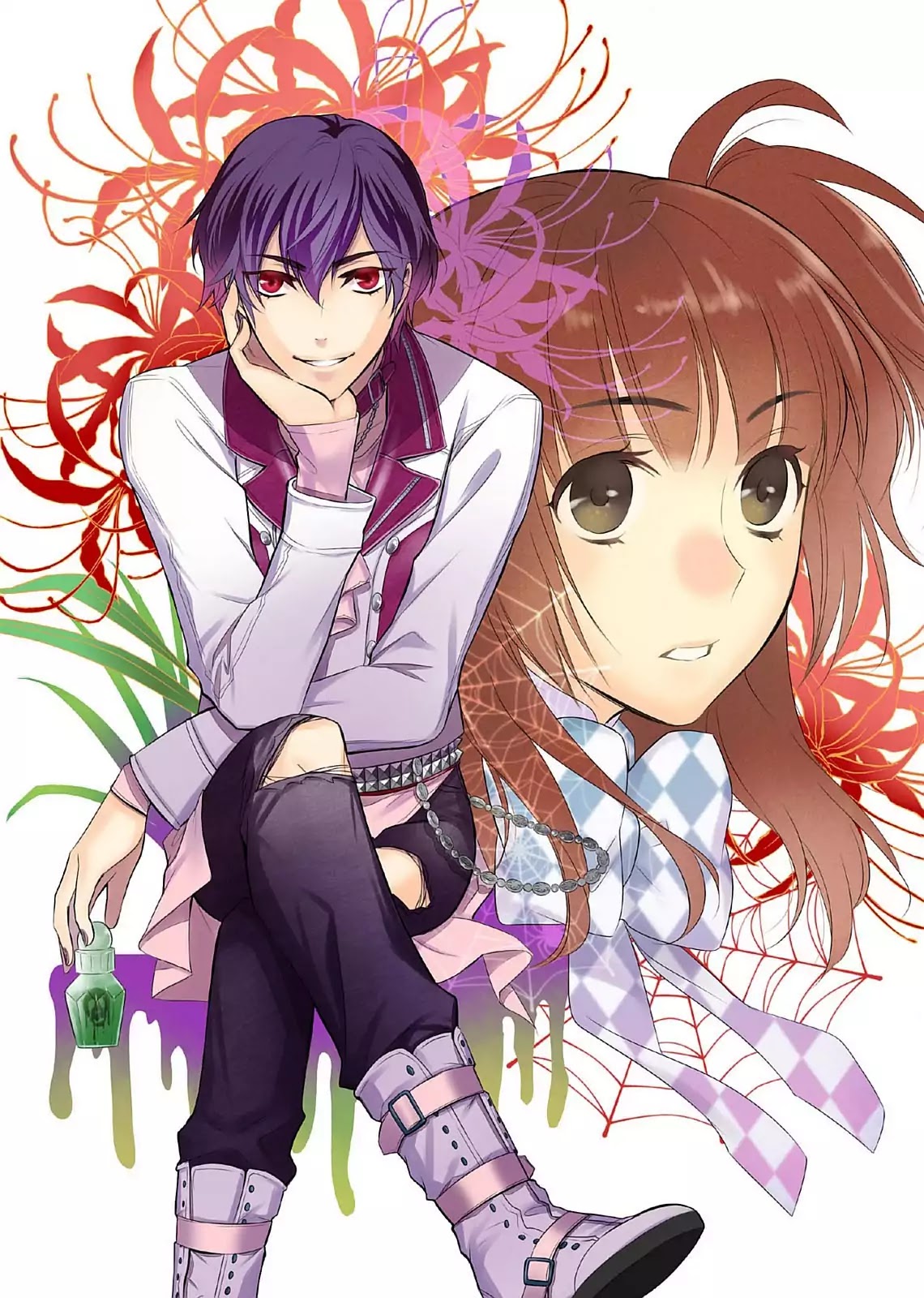 Dokusai Grimoire Chapter 1 page 3 - Chapter 1: Vol.1 Marchen 1: Grimm of the Haunted House