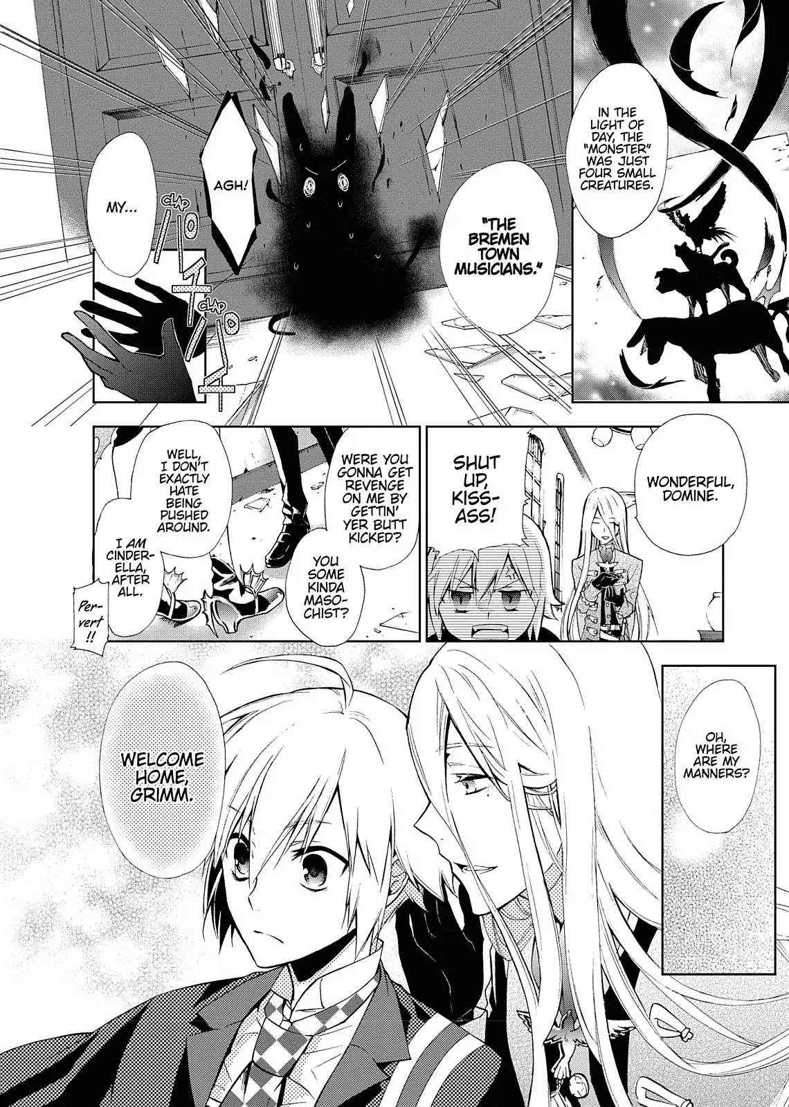Dokusai Grimoire Chapter 1 page 36 - Chapter 1: Vol.1 Marchen 1: Grimm of the Haunted House