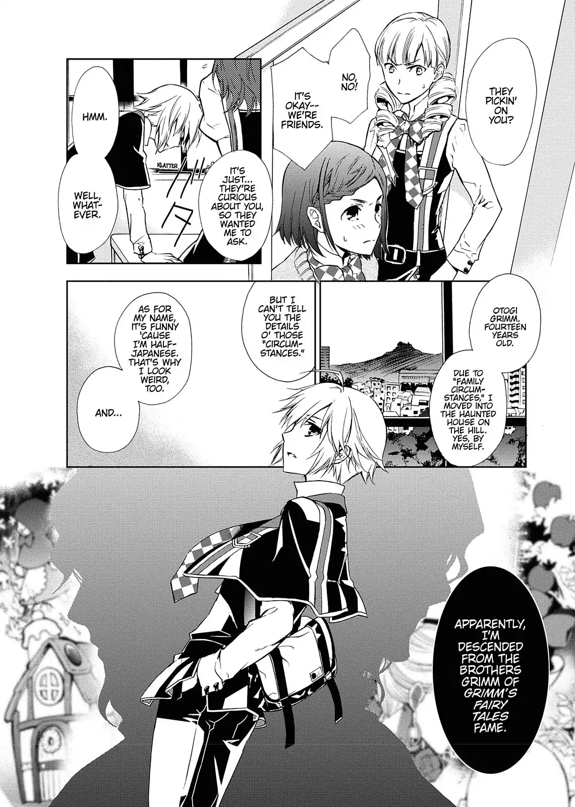 Dokusai Grimoire Chapter 1 page 8 - Chapter 1: Vol.1 Marchen 1: Grimm of the Haunted House