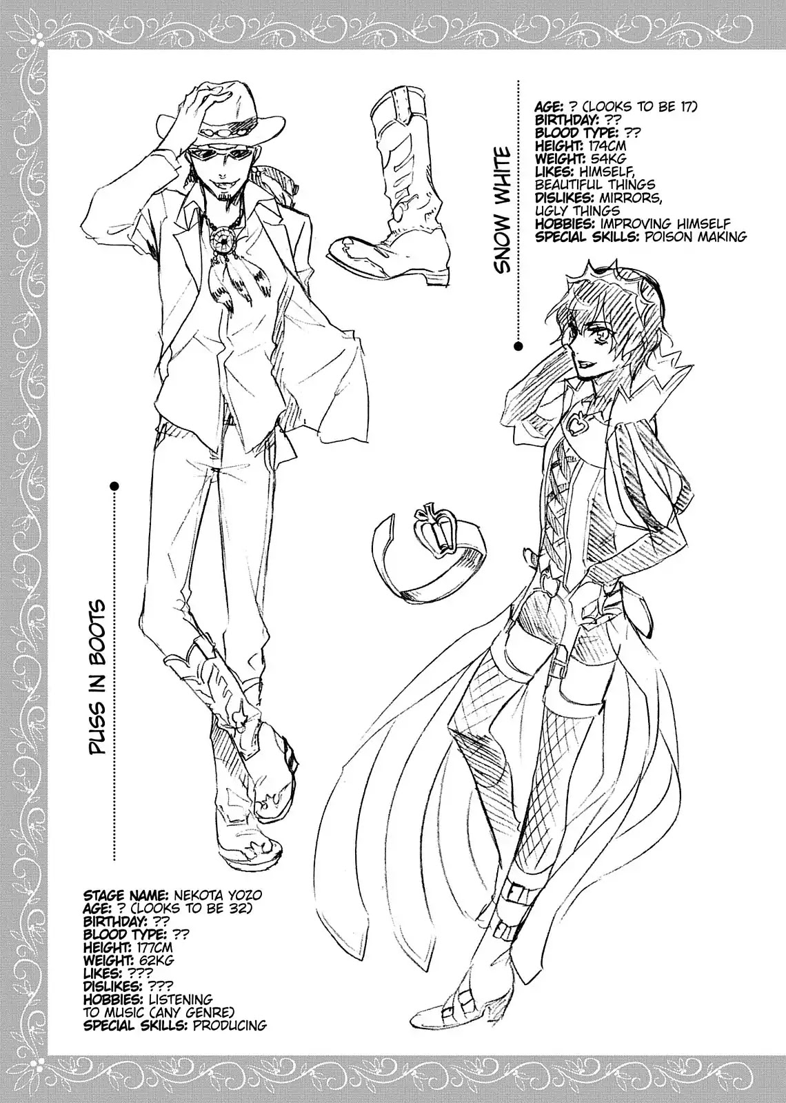 Dokusai Grimoire Chapter 10.5 page 8 - Vol.2 Bonus Comic: Grimm Theatre for Good Children