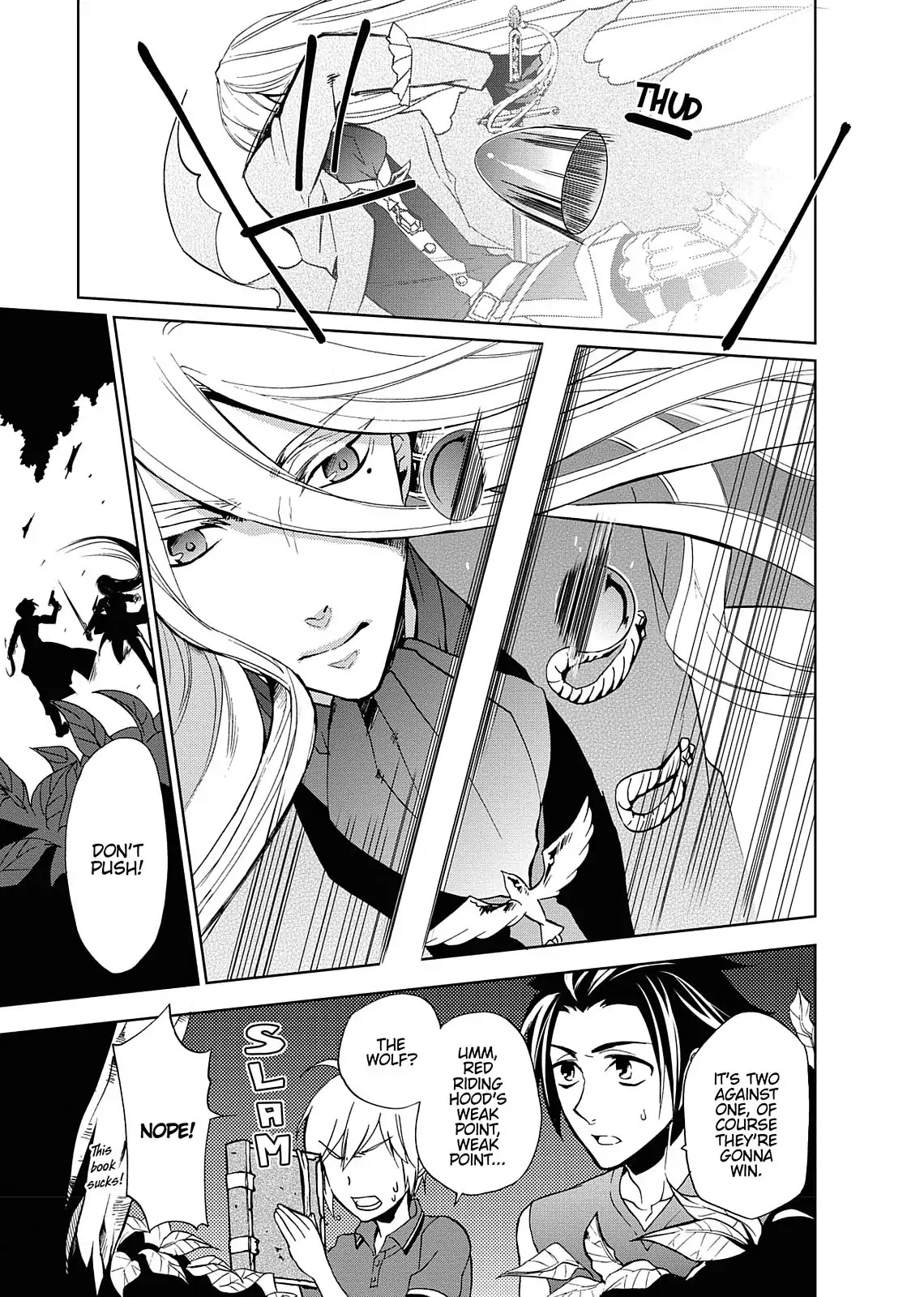 Dokusai Grimoire Chapter 12 page 11 - Chapter 12: Vol.3 Marchen 12: Red Riding Hood's Curse
