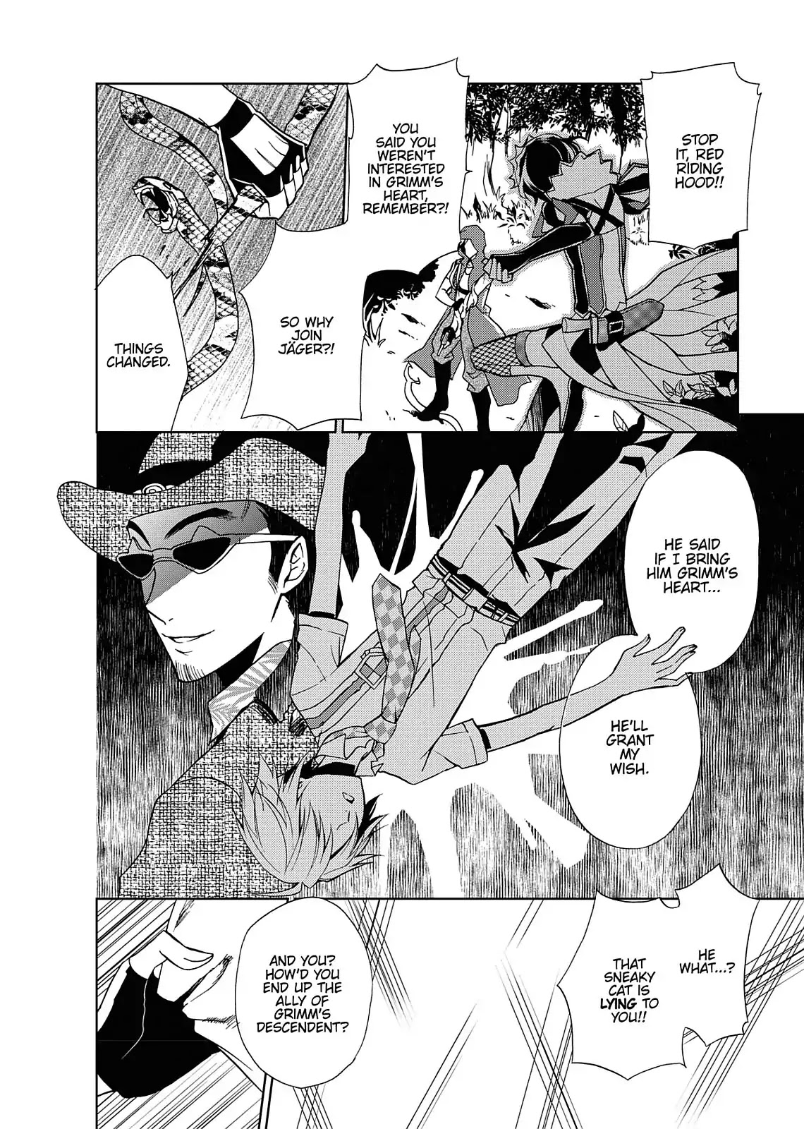 Dokusai Grimoire Chapter 12 page 12 - Chapter 12: Vol.3 Marchen 12: Red Riding Hood's Curse