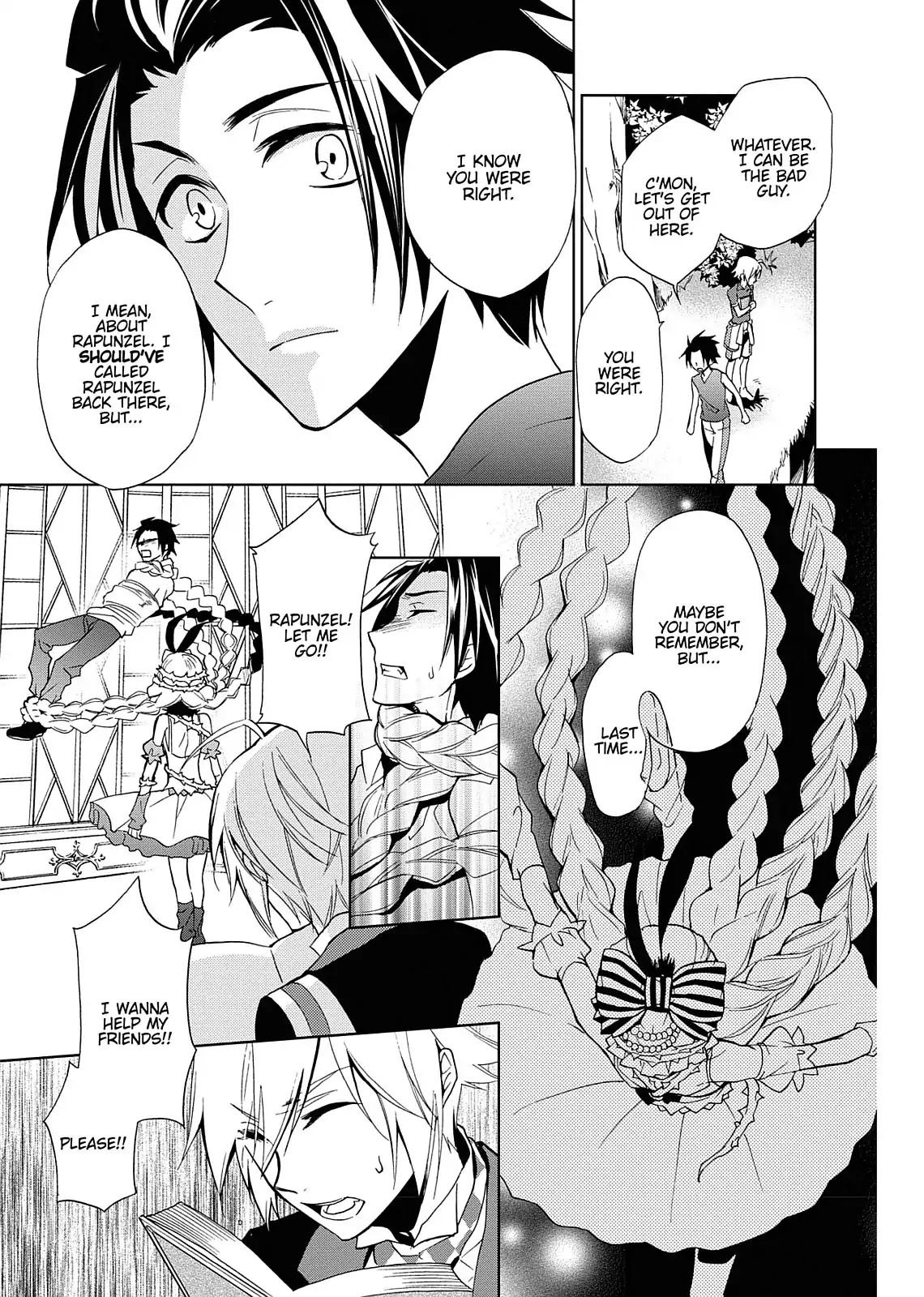 Dokusai Grimoire Chapter 12 page 19 - Chapter 12: Vol.3 Marchen 12: Red Riding Hood's Curse