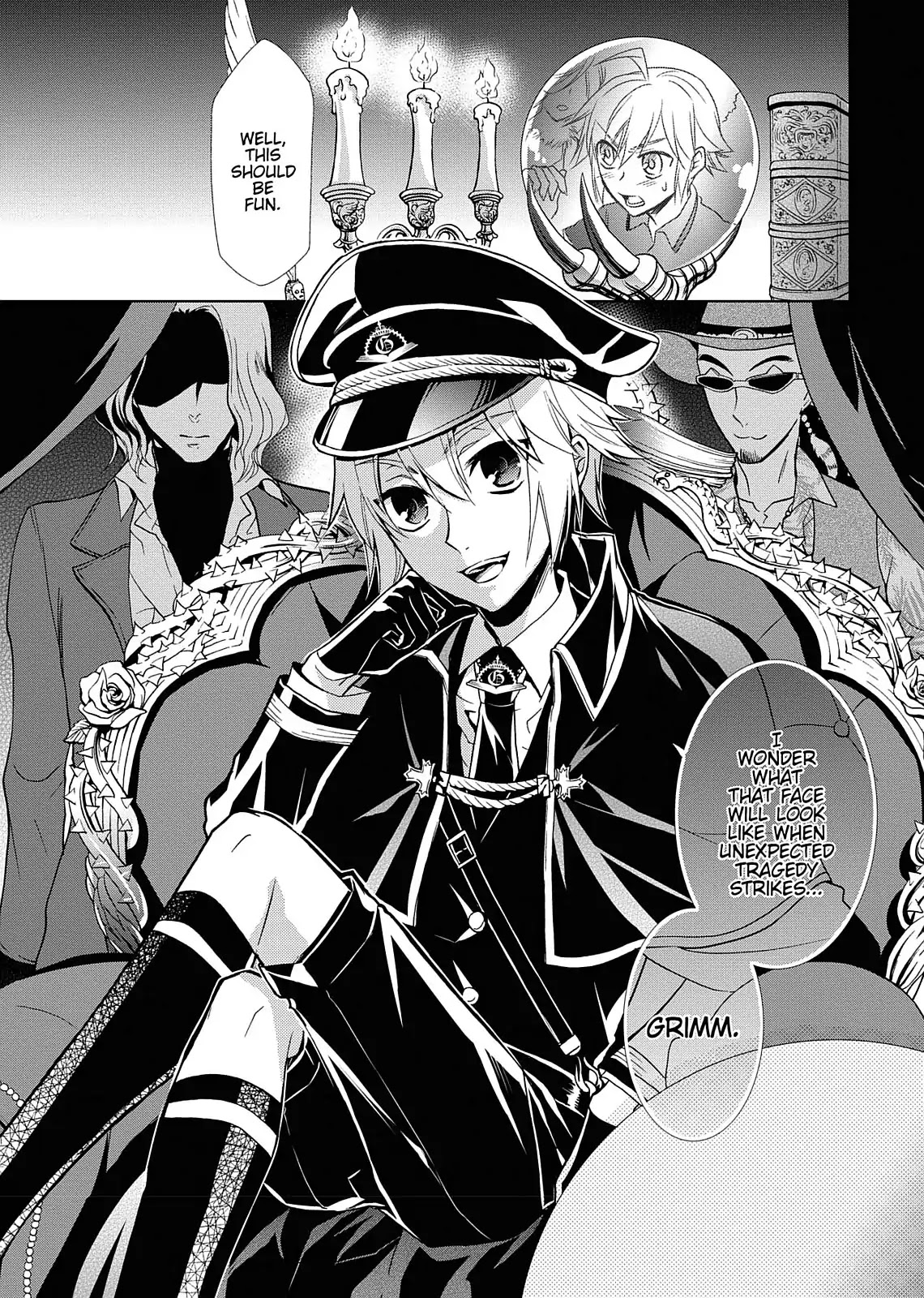 Dokusai Grimoire Chapter 12 page 32 - Chapter 12: Vol.3 Marchen 12: Red Riding Hood's Curse