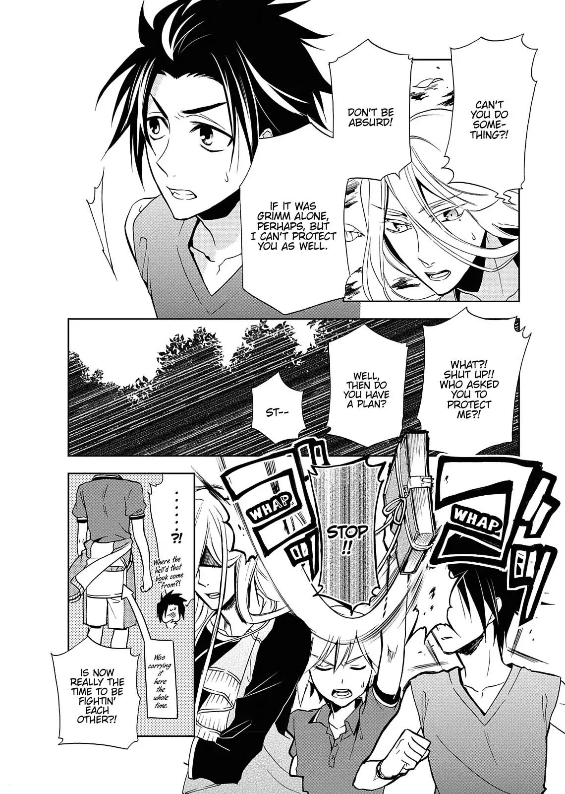 Dokusai Grimoire Chapter 12 page 4 - Chapter 12: Vol.3 Marchen 12: Red Riding Hood's Curse