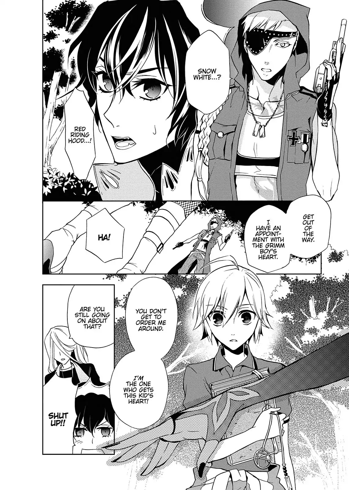 Dokusai Grimoire Chapter 12 page 8 - Chapter 12: Vol.3 Marchen 12: Red Riding Hood's Curse