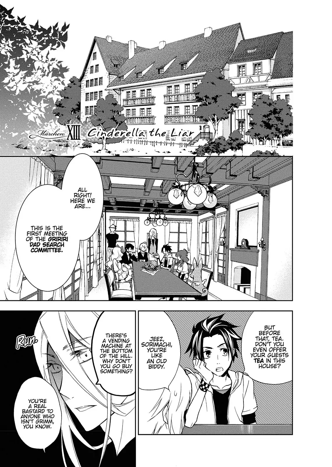 Dokusai Grimoire Chapter 13 page 1 - Chapter 13: Vol.3 Marchen 13: Cinderella the Liar