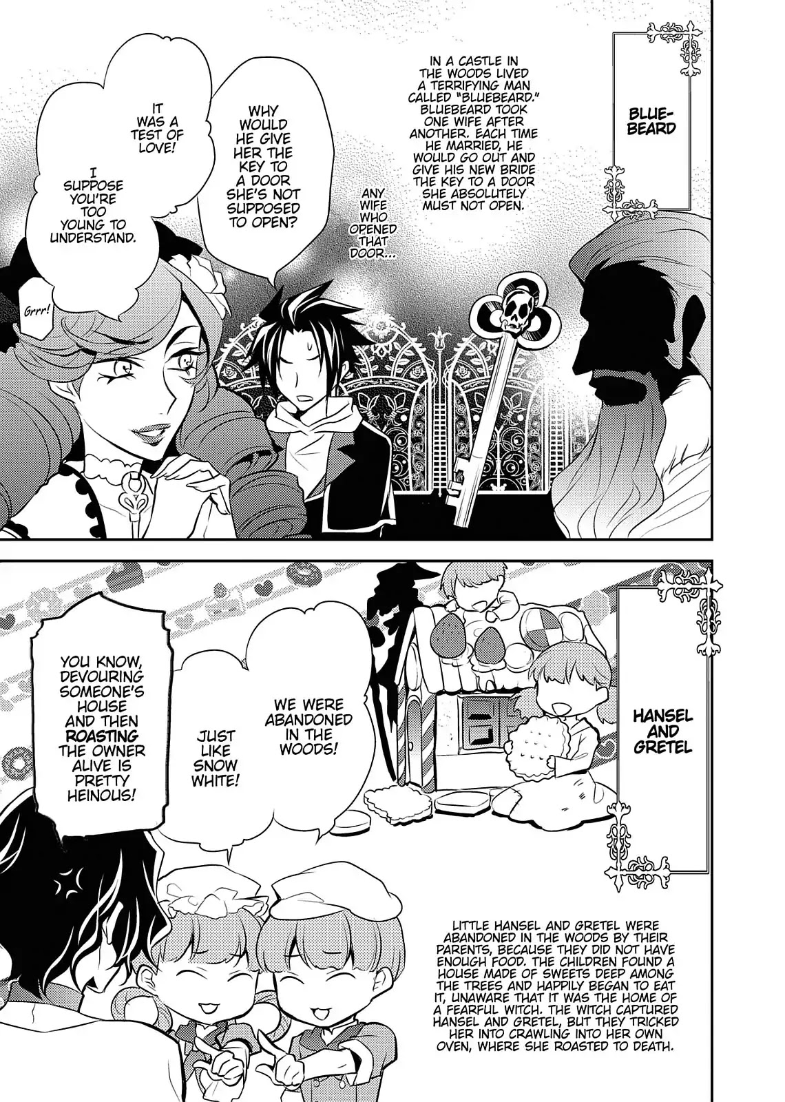 Dokusai Grimoire Chapter 14.5 page 11 - Vol.3 Special Bonus: Marchen XI.V: Exciting Summer! Swimsuits and a Seaside Dream