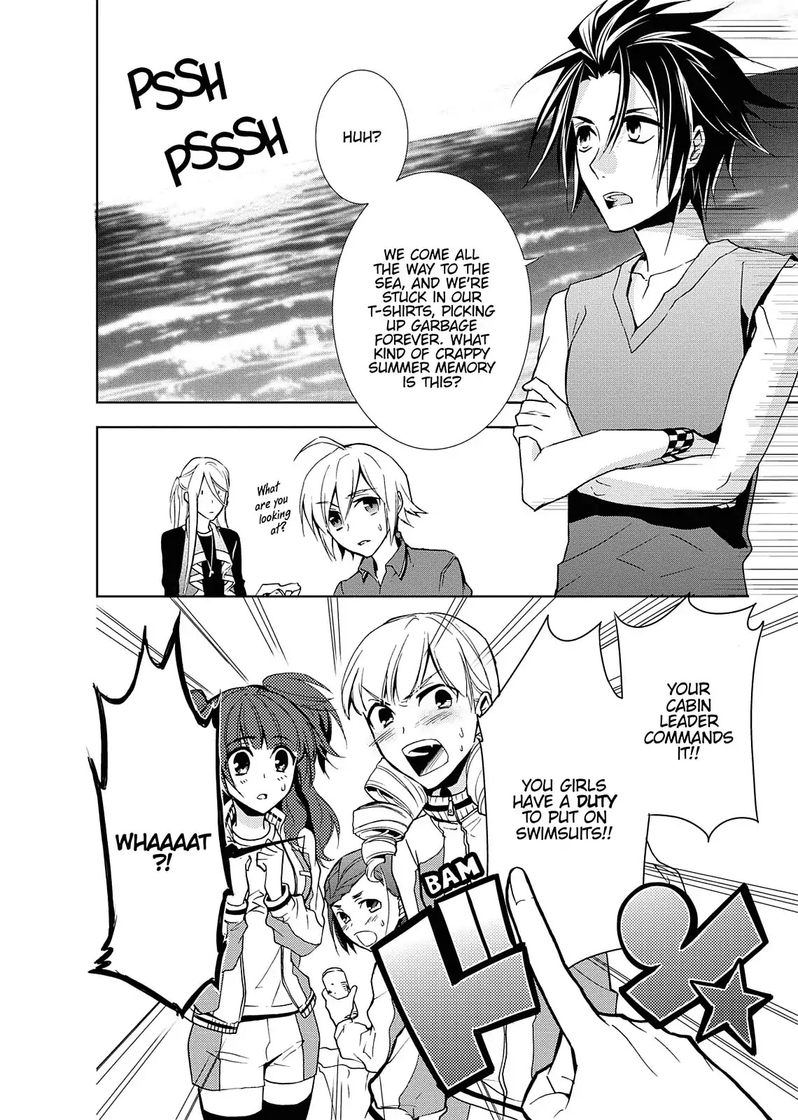 Dokusai Grimoire Chapter 14.5 page 2 - Vol.3 Special Bonus: Marchen XI.V: Exciting Summer! Swimsuits and a Seaside Dream