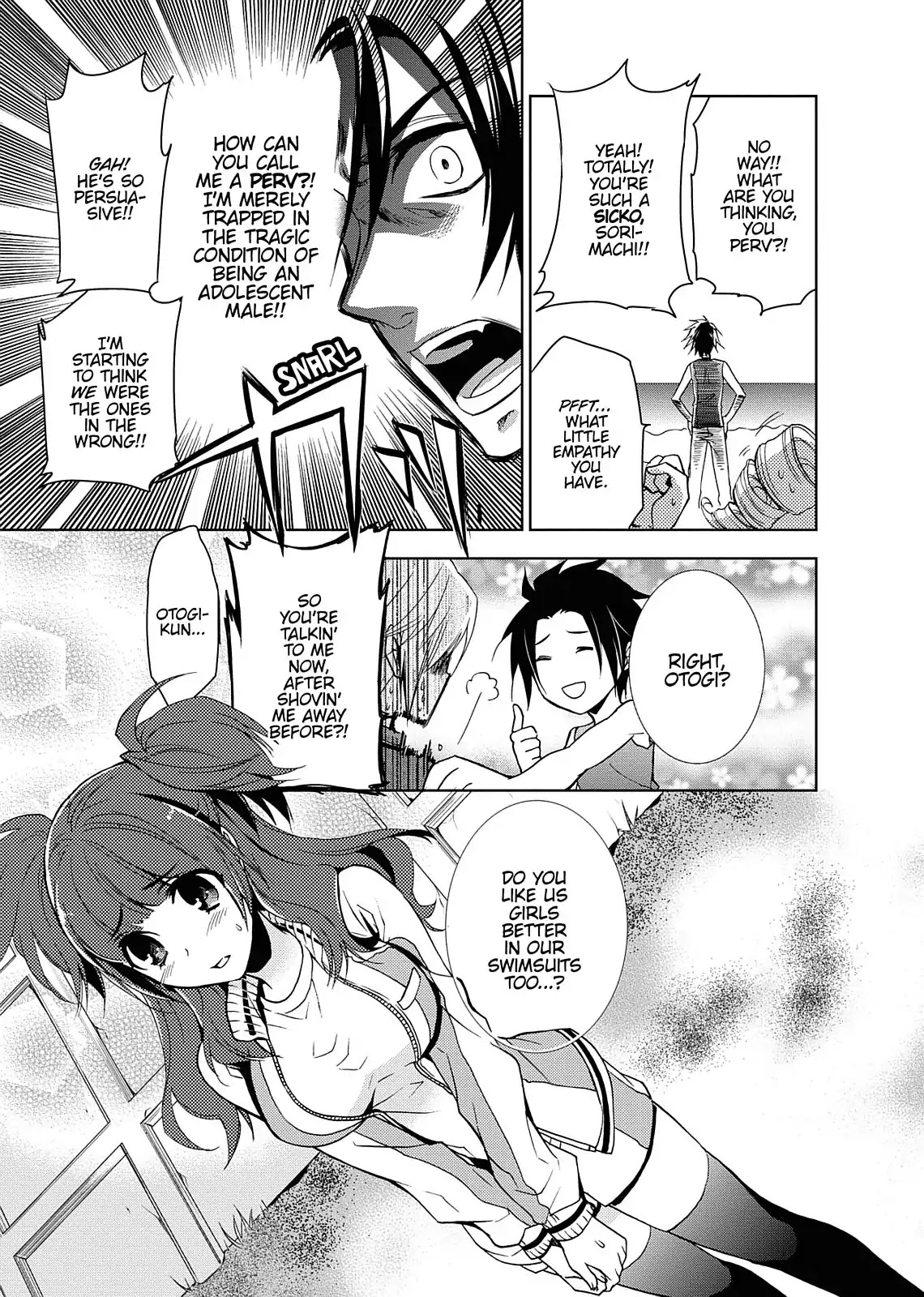 Dokusai Grimoire Chapter 14.5 page 3 - Vol.3 Special Bonus: Marchen XI.V: Exciting Summer! Swimsuits and a Seaside Dream
