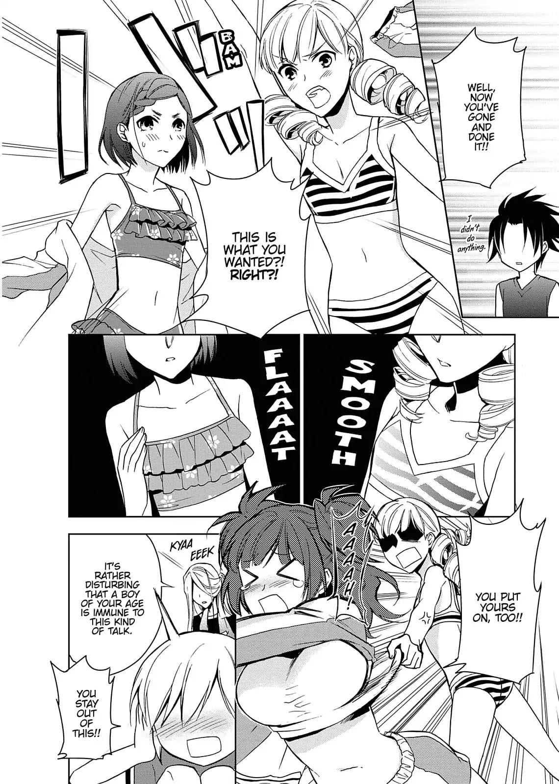 Dokusai Grimoire Chapter 14.5 page 6 - Vol.3 Special Bonus: Marchen XI.V: Exciting Summer! Swimsuits and a Seaside Dream
