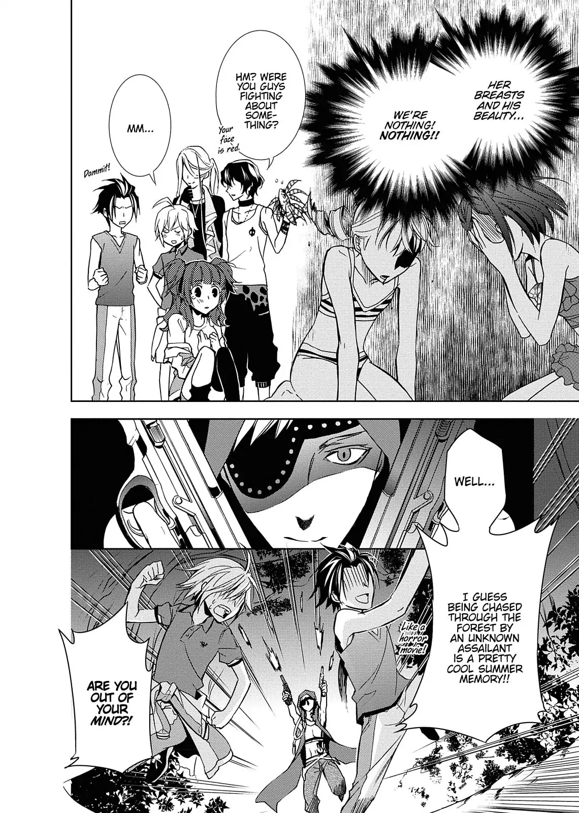 Dokusai Grimoire Chapter 14.5 page 8 - Vol.3 Special Bonus: Marchen XI.V: Exciting Summer! Swimsuits and a Seaside Dream
