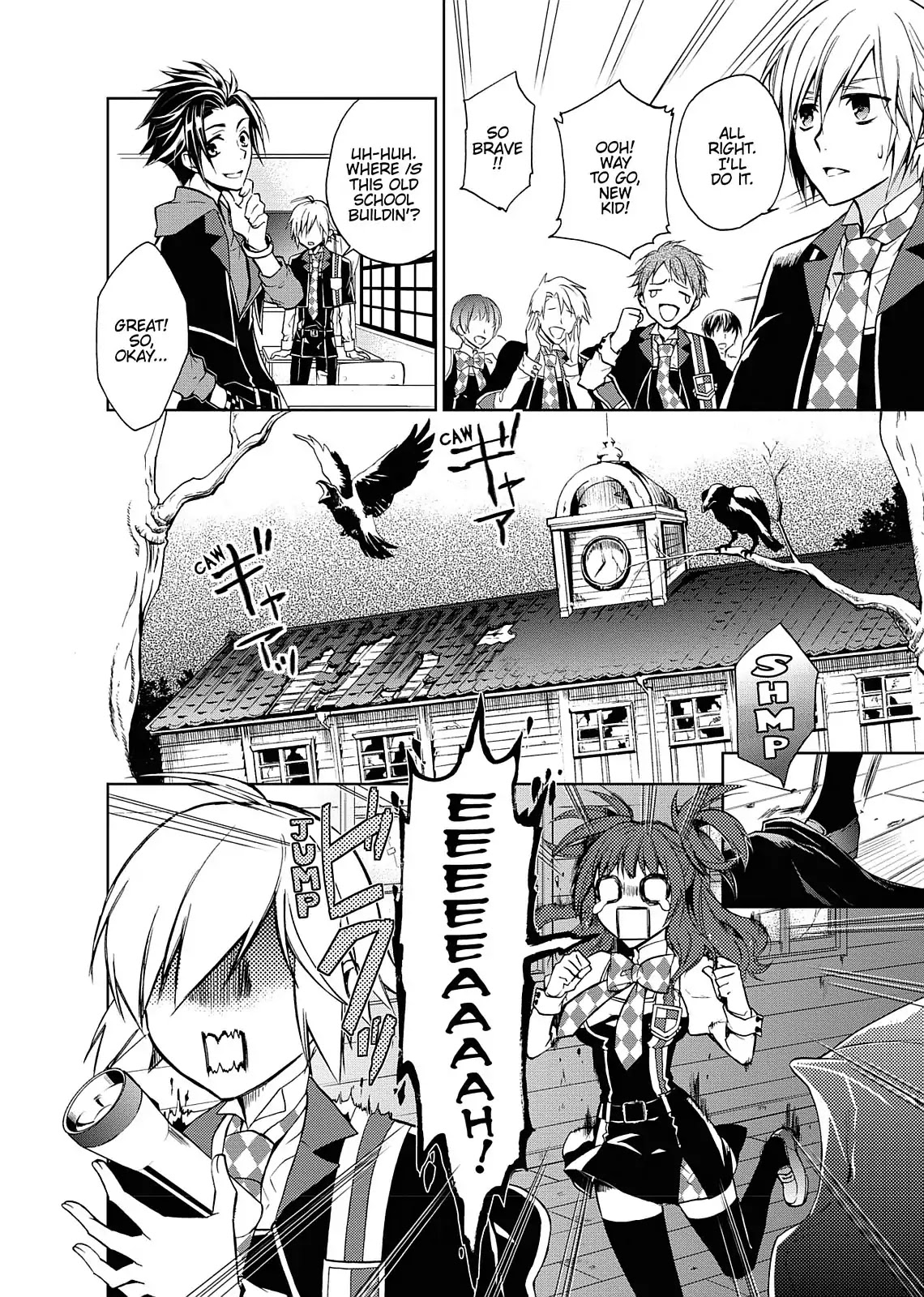 Dokusai Grimoire Chapter 2 page 12 - Chapter 2: Vol.1 Marchen 2: Mystery in the Old School Building