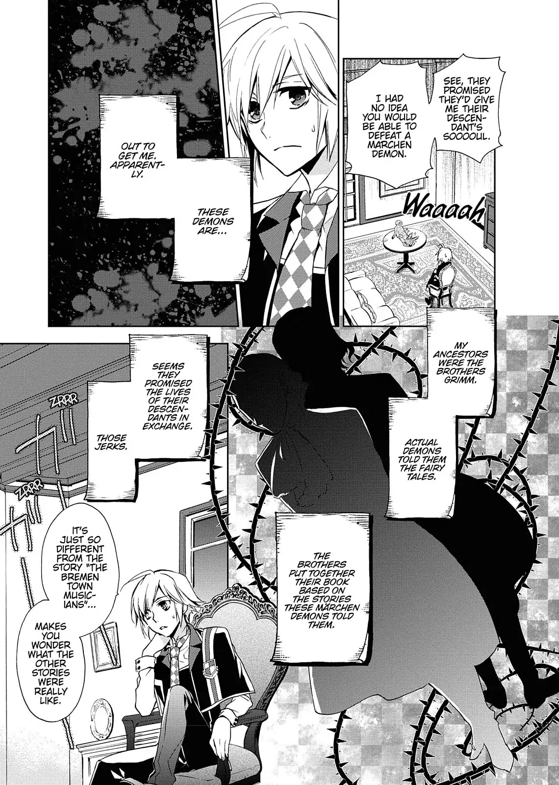 Dokusai Grimoire Chapter 2 page 3 - Chapter 2: Vol.1 Marchen 2: Mystery in the Old School Building