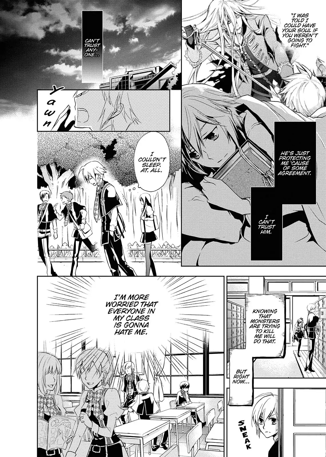 Dokusai Grimoire Chapter 2 page 8 - Chapter 2: Vol.1 Marchen 2: Mystery in the Old School Building