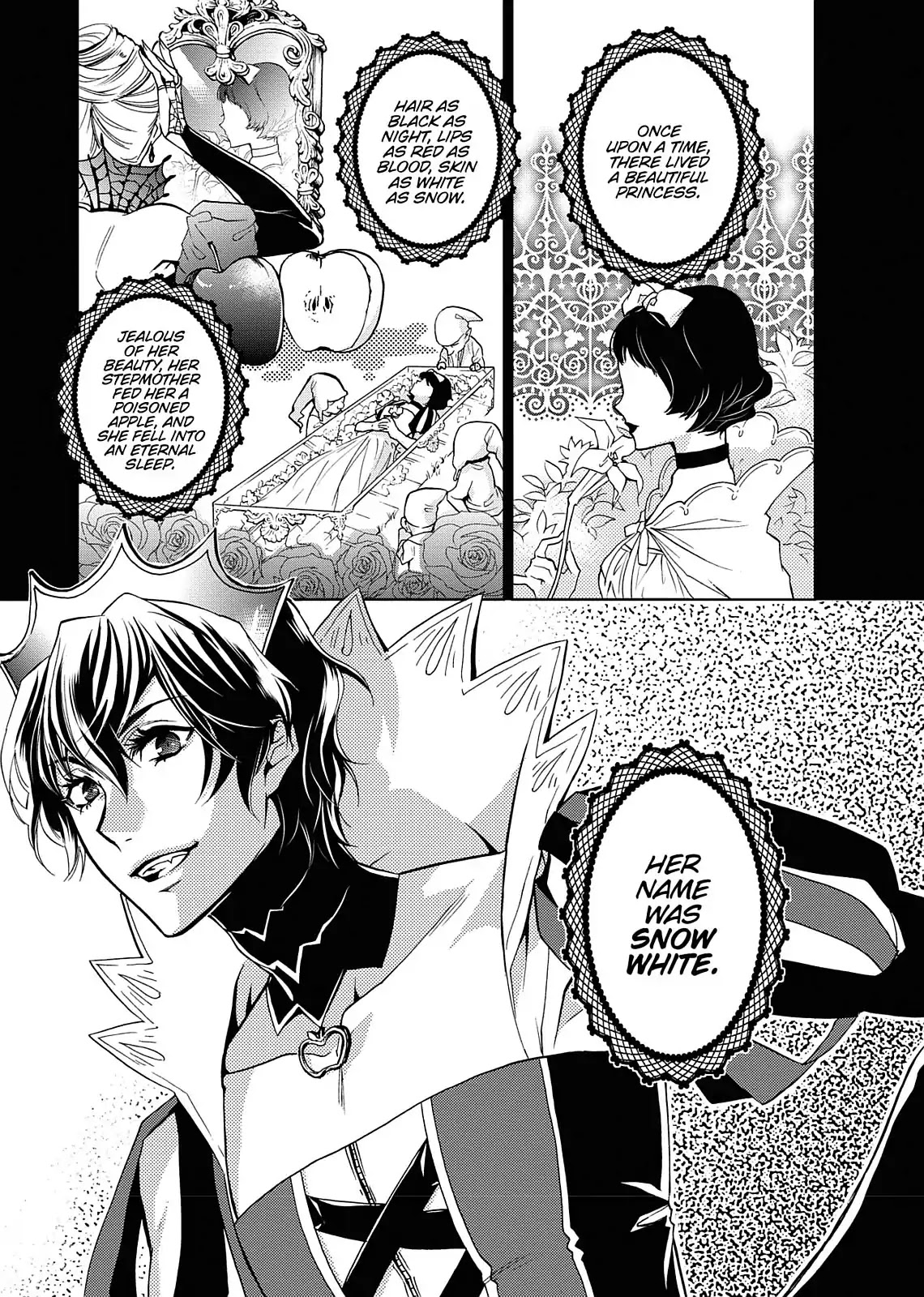Dokusai Grimoire Chapter 4 page 1 - Chapter 4: Vol.1 Marchen 4: Snow White, Poisonous Flower