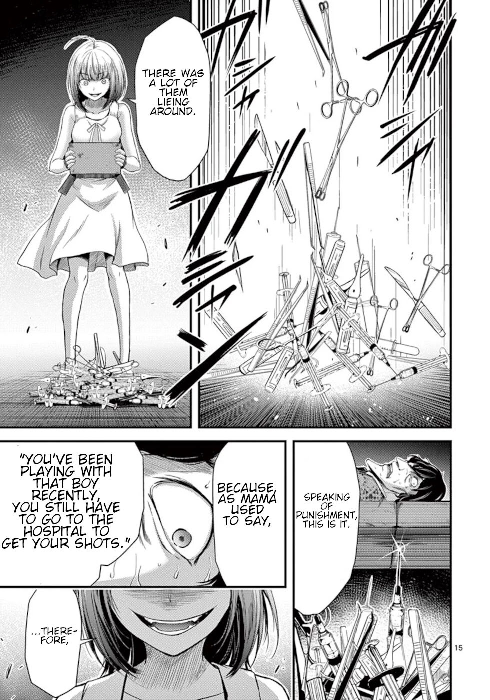 Dokuzakura Chapter 11 page 15 - Chapter 11: Punishment