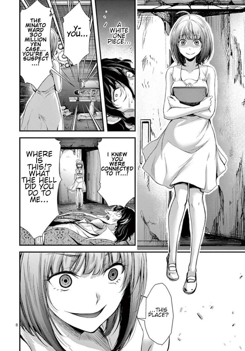 Dokuzakura Chapter 11 page 8 - Chapter 11: Punishment