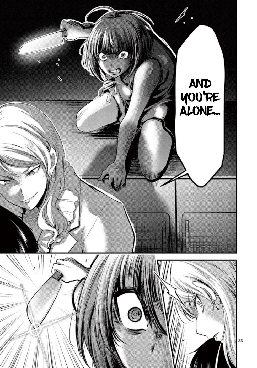 Dokuzakura Chapter 15 page 23 - Chapter 15: Thunder