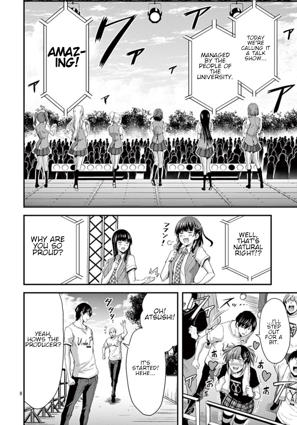 Dokuzakura Chapter 15 page 8 - Chapter 15: Thunder