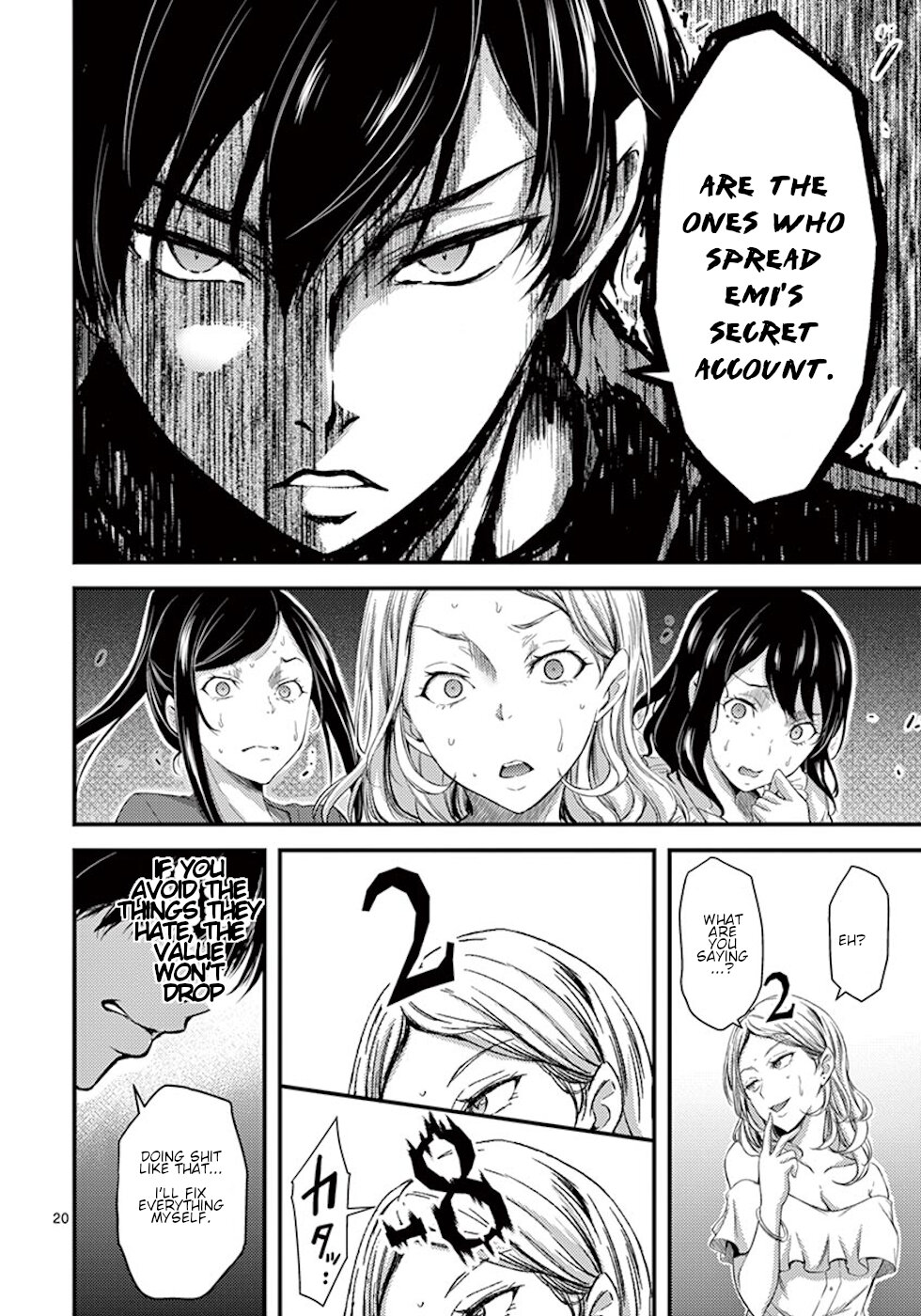 Dokuzakura Chapter 2 page 20 - Chapter 2: Secret Account