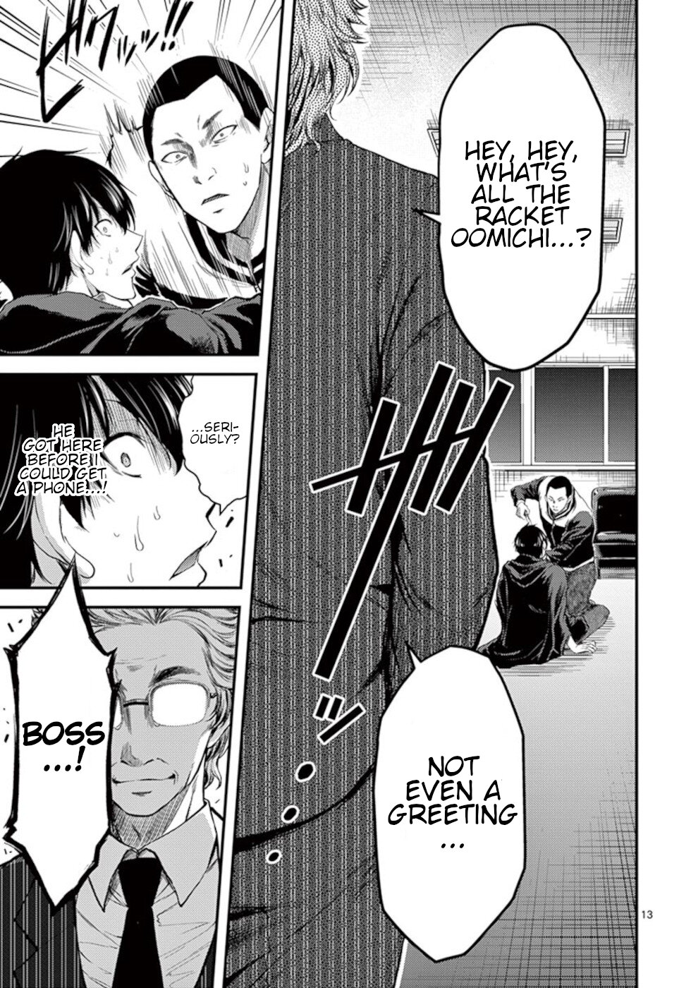 Dokuzakura Chapter 20 page 13 - Chapter 20: Saruta Group