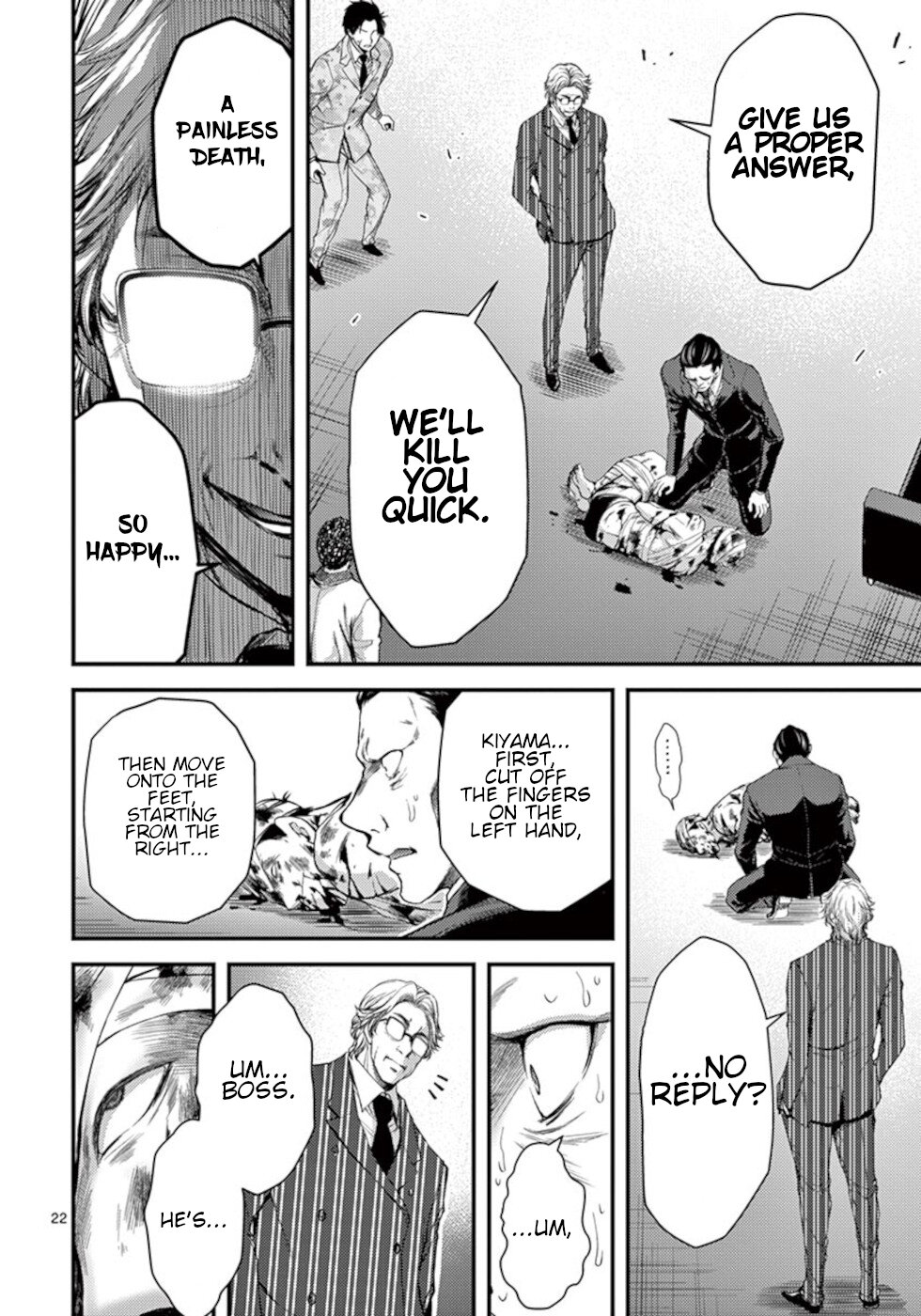 Dokuzakura Chapter 20 page 22 - Chapter 20: Saruta Group