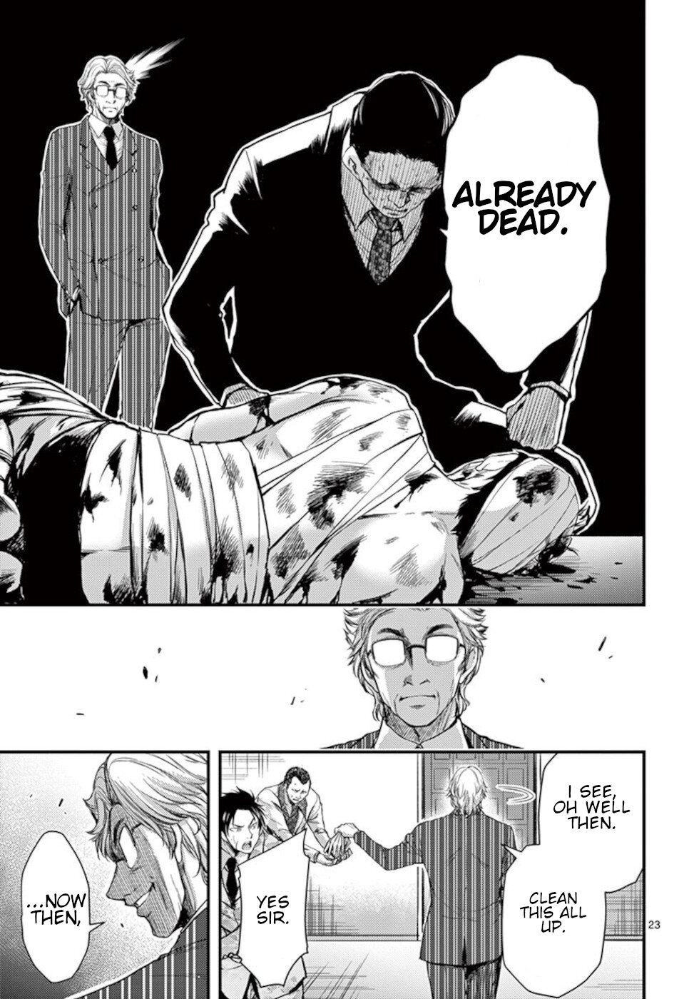 Dokuzakura Chapter 20 page 23 - Chapter 20: Saruta Group