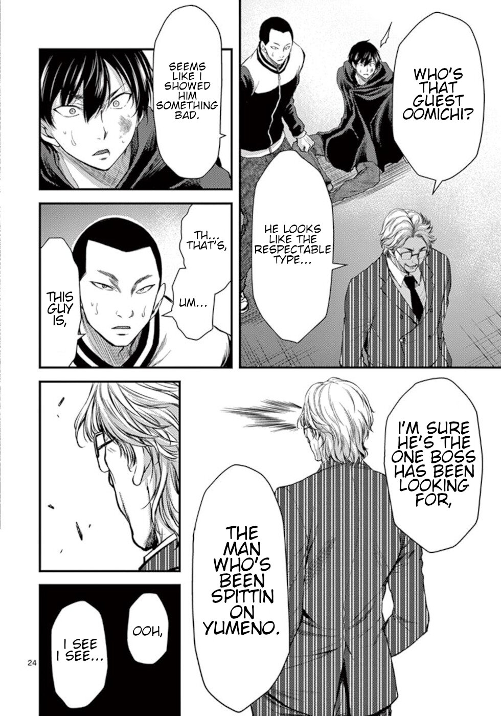 Dokuzakura Chapter 20 page 24 - Chapter 20: Saruta Group