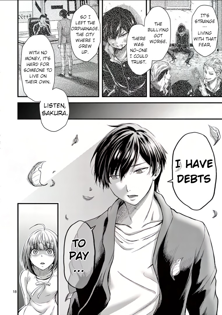 Dokuzakura Chapter 3 page 18 - Chapter 3: Debt
