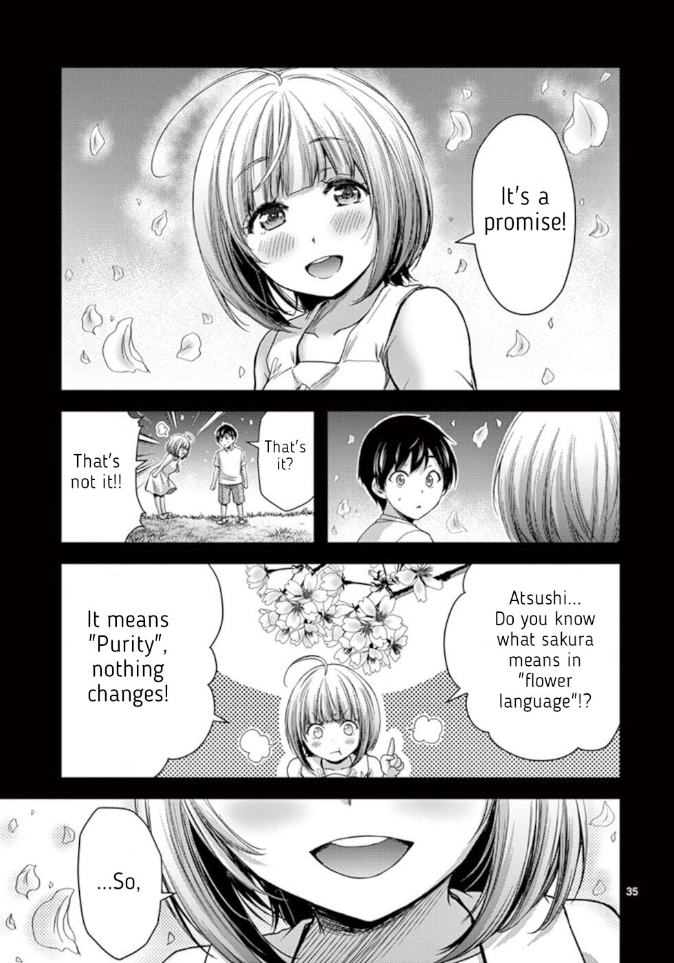 Dokuzakura Chapter 33 page 34 - Chapter 33 [END]