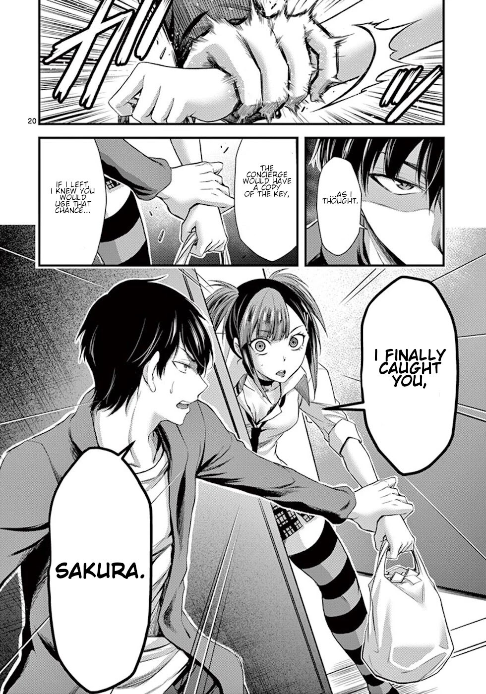 Dokuzakura Chapter 6 page 20 - Chapter 6: Key