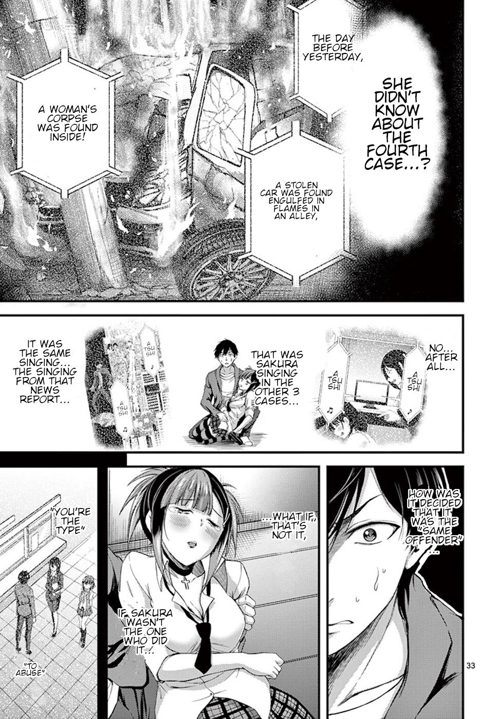 Dokuzakura Chapter 6 page 33 - Chapter 6: Key