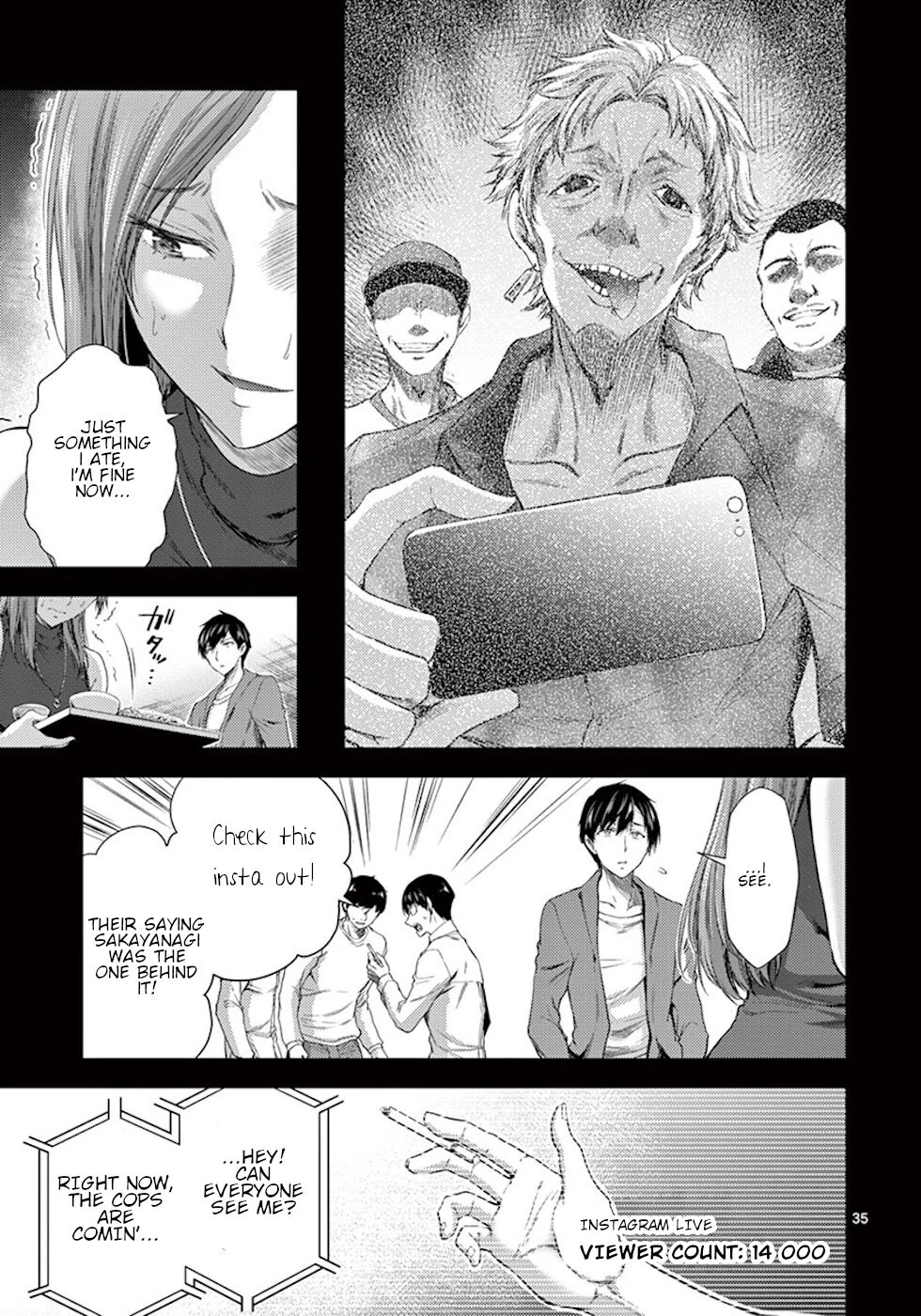 Dokuzakura Chapter 7 page 35 - Chapter 7: Restoration