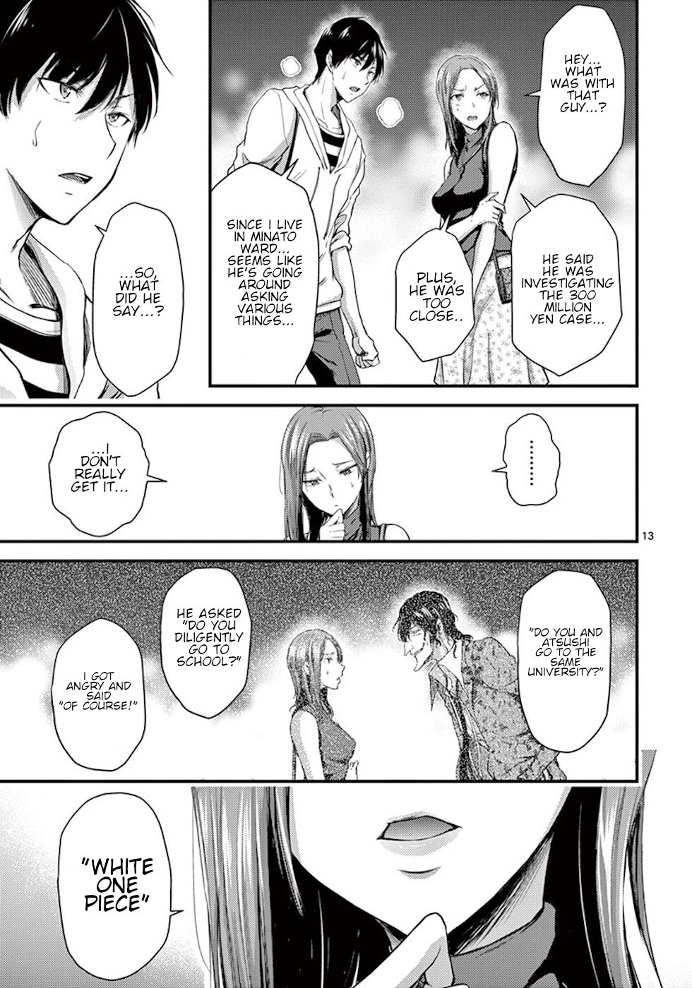 Dokuzakura Chapter 8 page 13 - Chapter 8: Detective