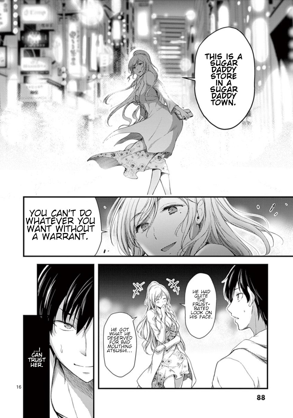 Dokuzakura Chapter 9 page 16 - Chapter 9: Secret