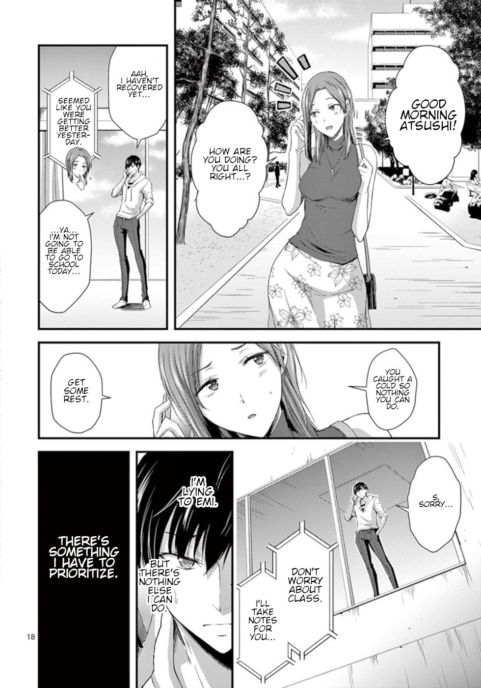 Dokuzakura Chapter 9 page 18 - Chapter 9: Secret