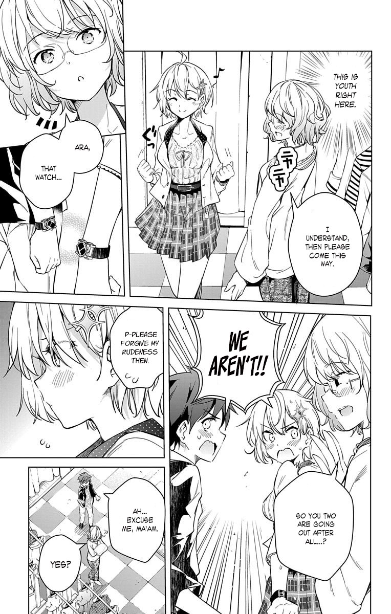 Dokyuu Hentai HxEros Chapter 10 page 20 - Chapter 10: A Moment of Bliss.