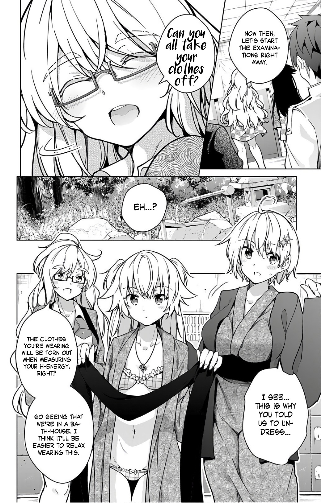 Dokyuu Hentai HxEros Chapter 17 page 11 - Chapter 17: To the Bath! HxEros.