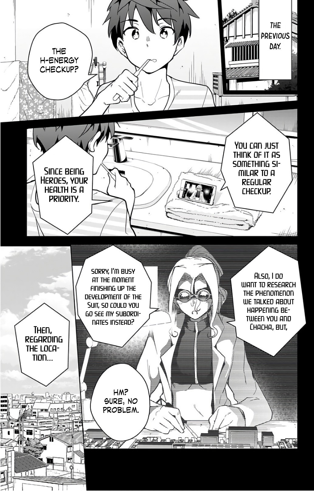 Dokyuu Hentai HxEros Chapter 17 page 4 - Chapter 17: To the Bath! HxEros.
