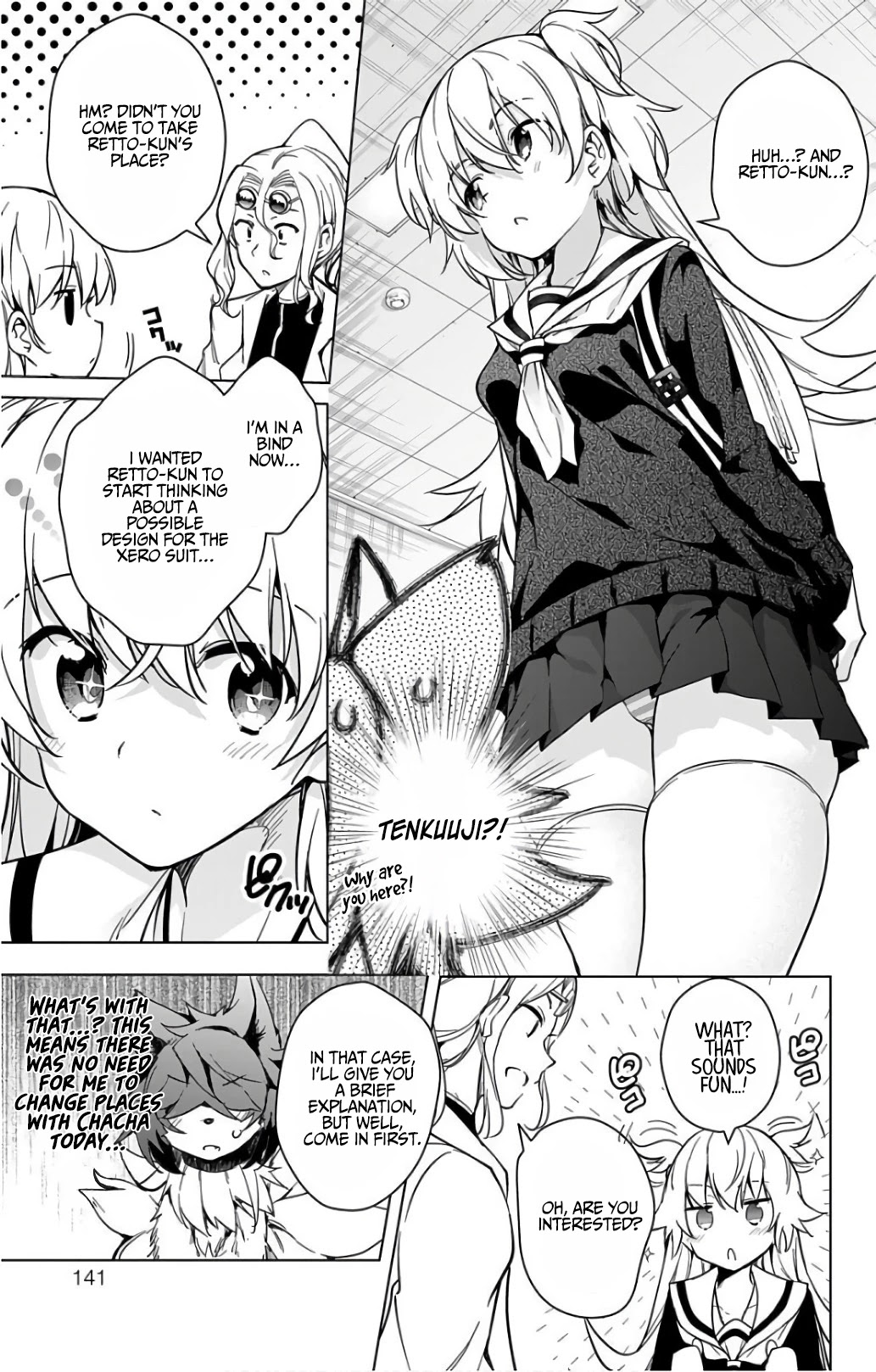 Dokyuu Hentai HxEros Chapter 18 page 11 - Chapter 18: The XERO Suit – Modified (Semi-Colored)