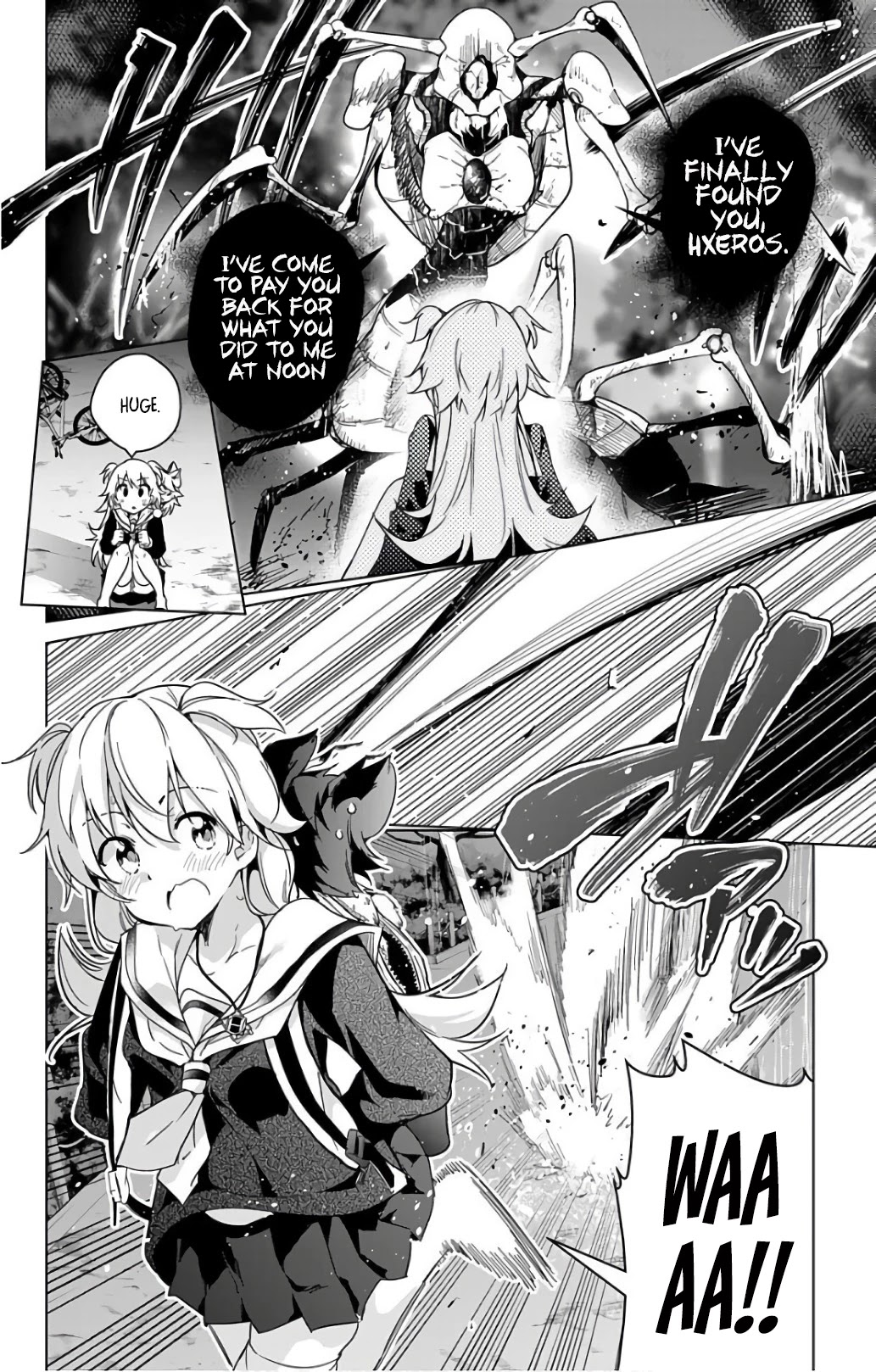 Dokyuu Hentai HxEros Chapter 18 page 33 - Chapter 18: The XERO Suit – Modified (Semi-Colored)