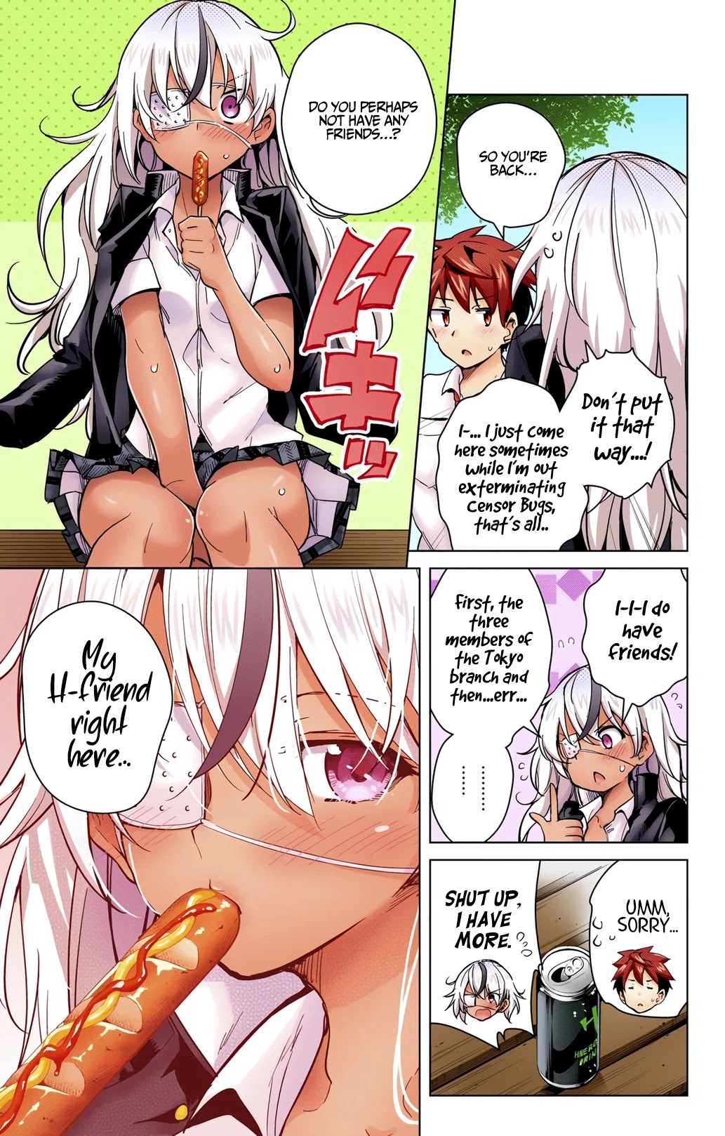 Dokyuu Hentai HxEros Chapter 19 page 12 - Chapter 19: Monster H-energy ☆