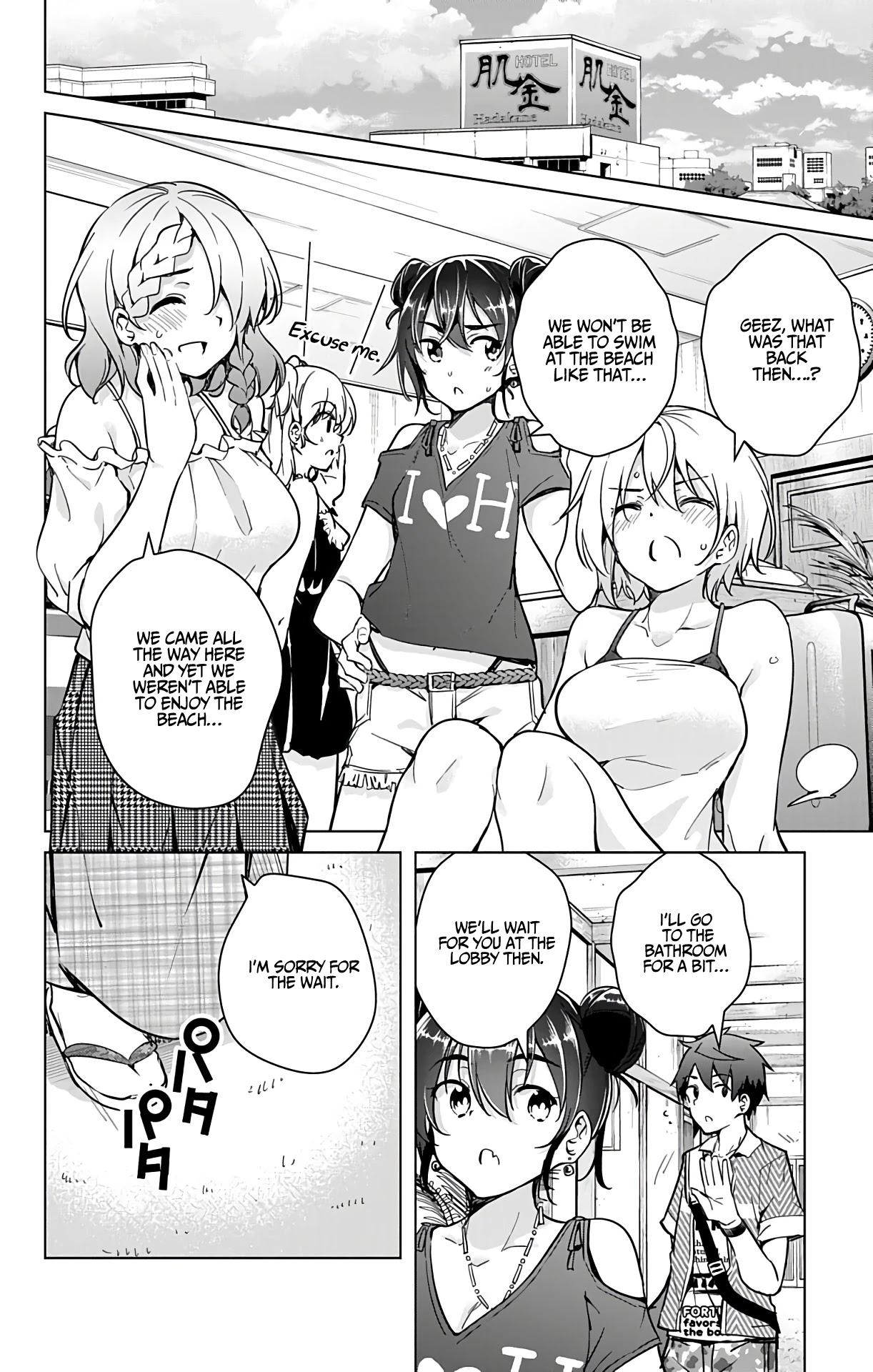 Dokyuu Hentai HxEros Chapter 21 page 10 - Chapter 21: The Hadakane Beach is Now Open
