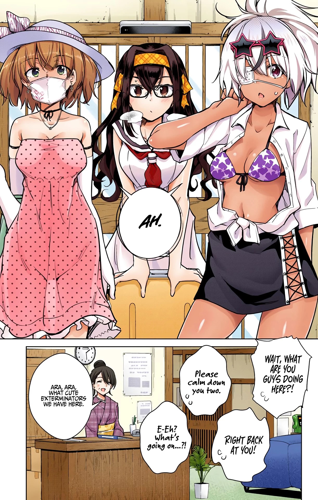 Dokyuu Hentai HxEros Chapter 21 page 13 - Chapter 21: The Hadakane Beach is Now Open