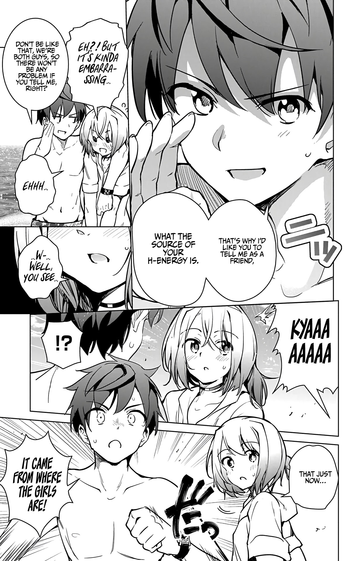 Dokyuu Hentai HxEros Chapter 21 page 27 - Chapter 21: The Hadakane Beach is Now Open