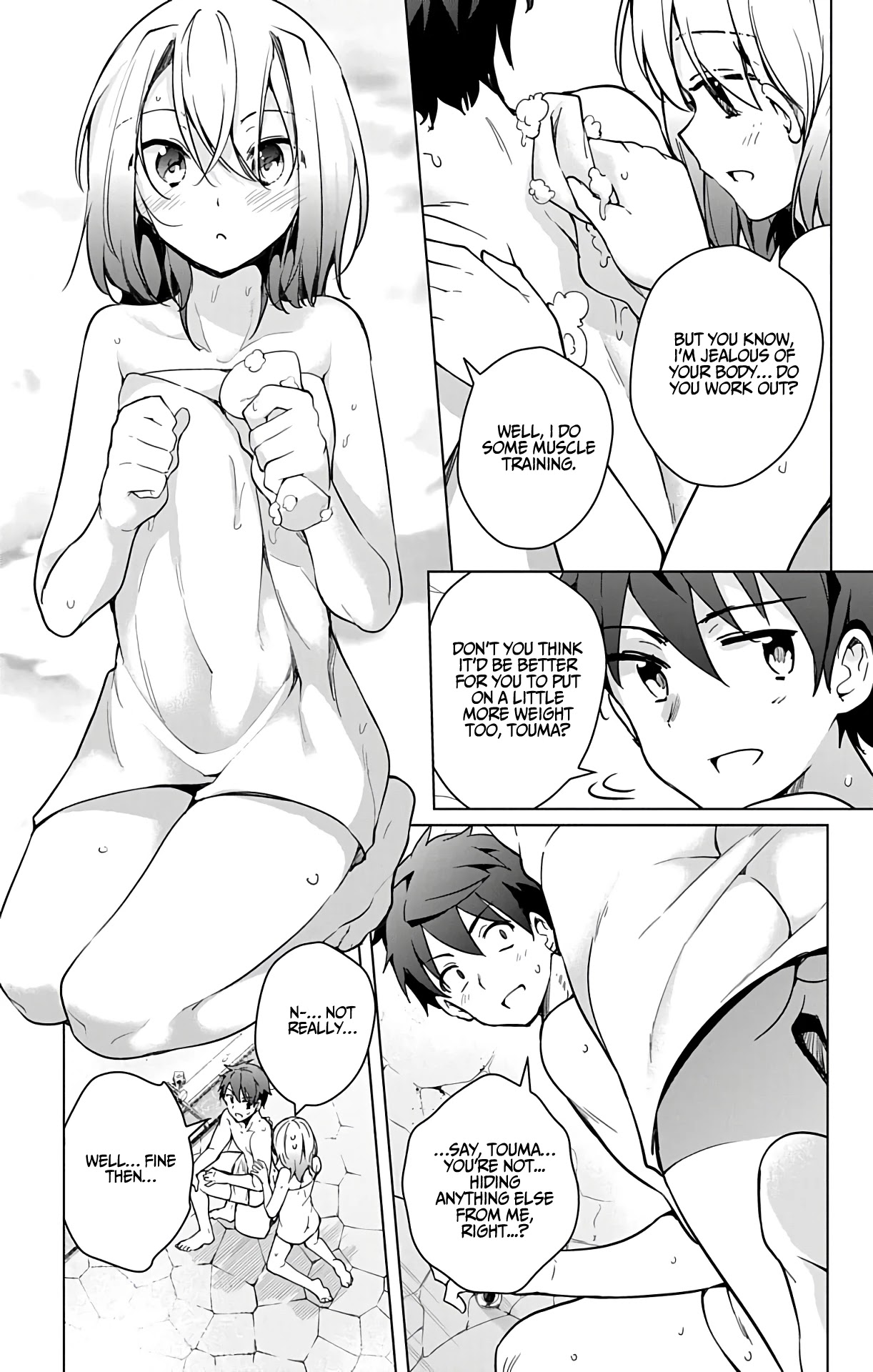Dokyuu Hentai HxEros Chapter 21 page 42 - Chapter 21: The Hadakane Beach is Now Open