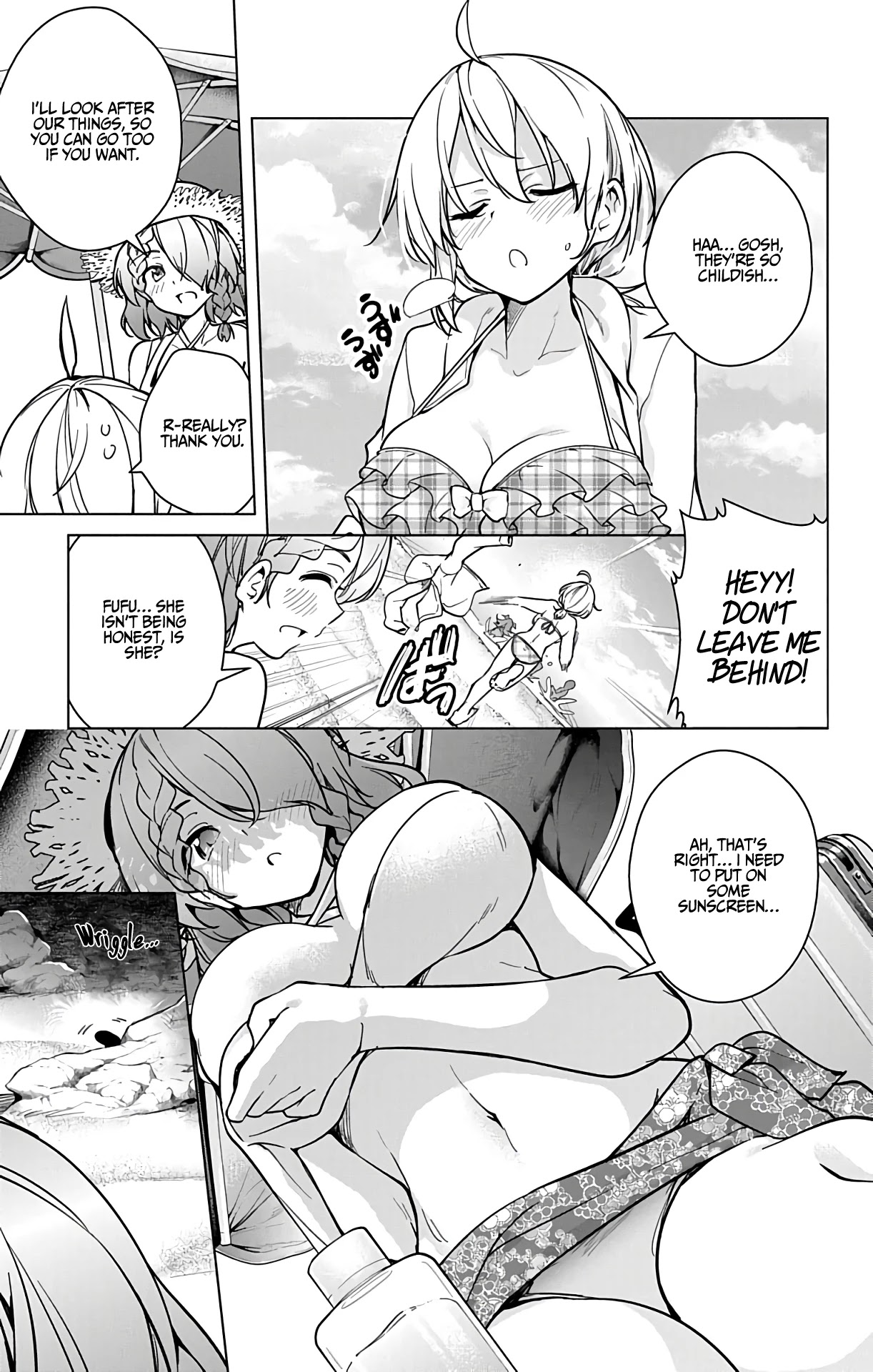 Dokyuu Hentai HxEros Chapter 21 page 5 - Chapter 21: The Hadakane Beach is Now Open